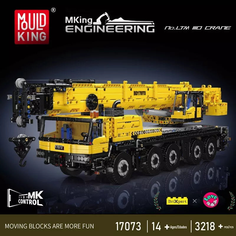 Mould King 17073 RC Mobilkranwagen Kranwagen